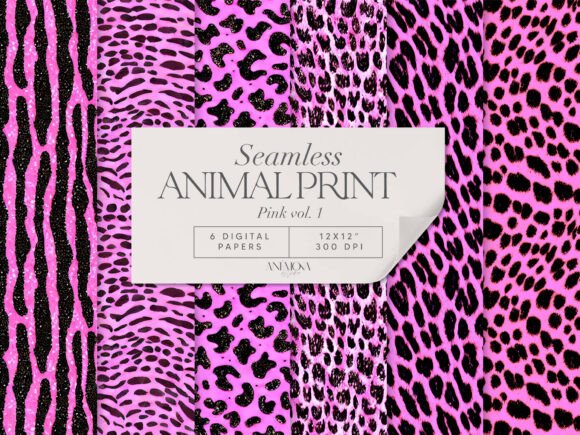 Download Pink Safari Animal Print Pattern - Animal Collection