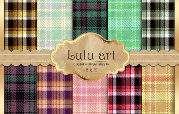 Download Printable Plaid Papers - Plaid paper Collection